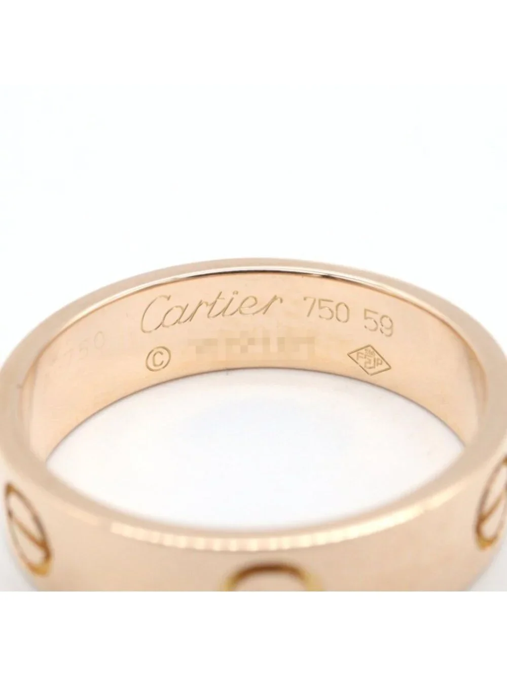 Cartier Ring Love 18k Pink Gold